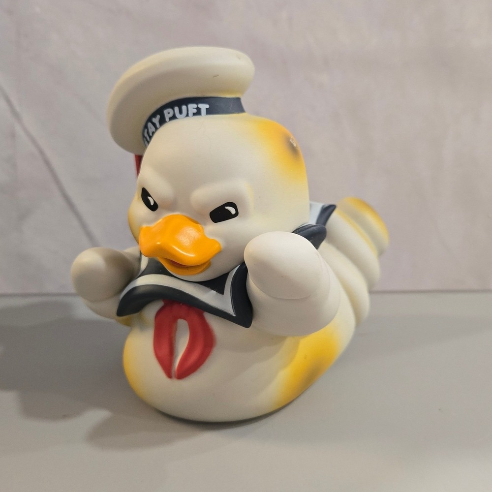 Numskull TUBBZ Ghostbusters Stay Puft Marshmallow Man Rubber Duck Vinyl Figure
